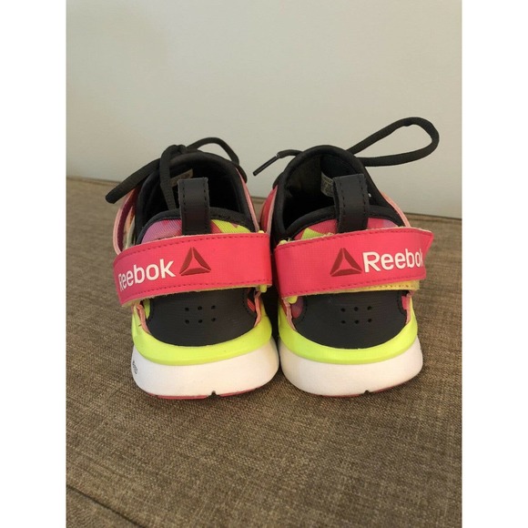 Women's Size 5.5 Reebok Nanoweb ZRated Workout Trainers Shoes Ortholite Bright - Picture 4 of 9